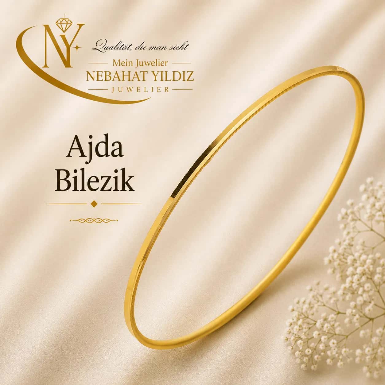 Ajda 22 Carat Gold Bracelet 10 g