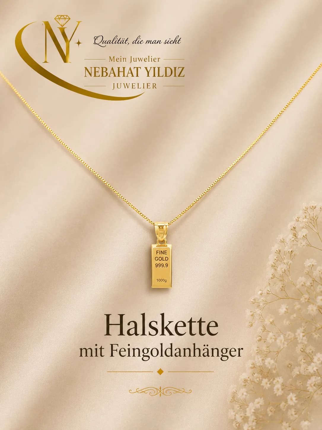 Kette mit Feingold