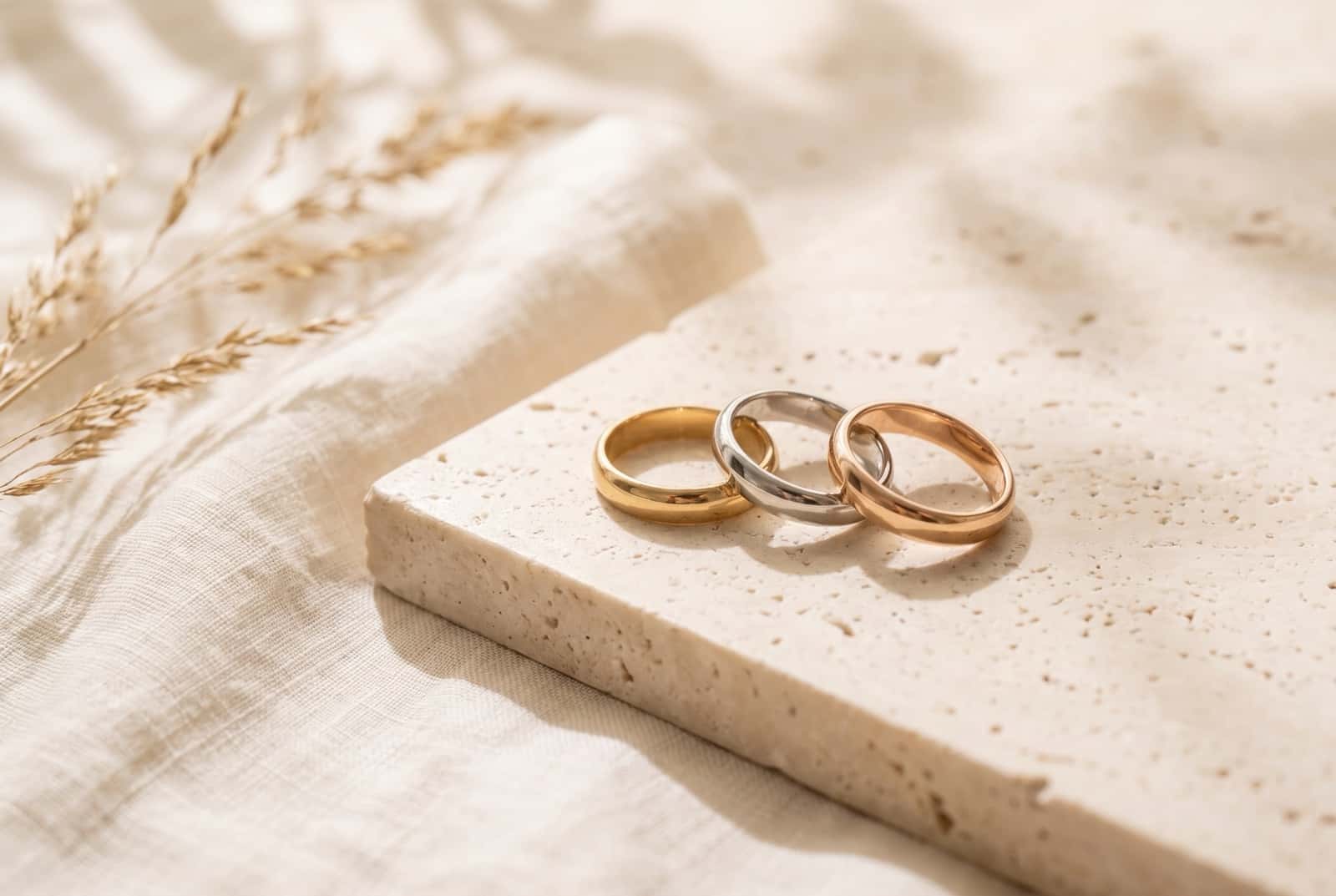 Gelbgold, Weißgold oder Roségold · die Unterschiede einfach erklärt